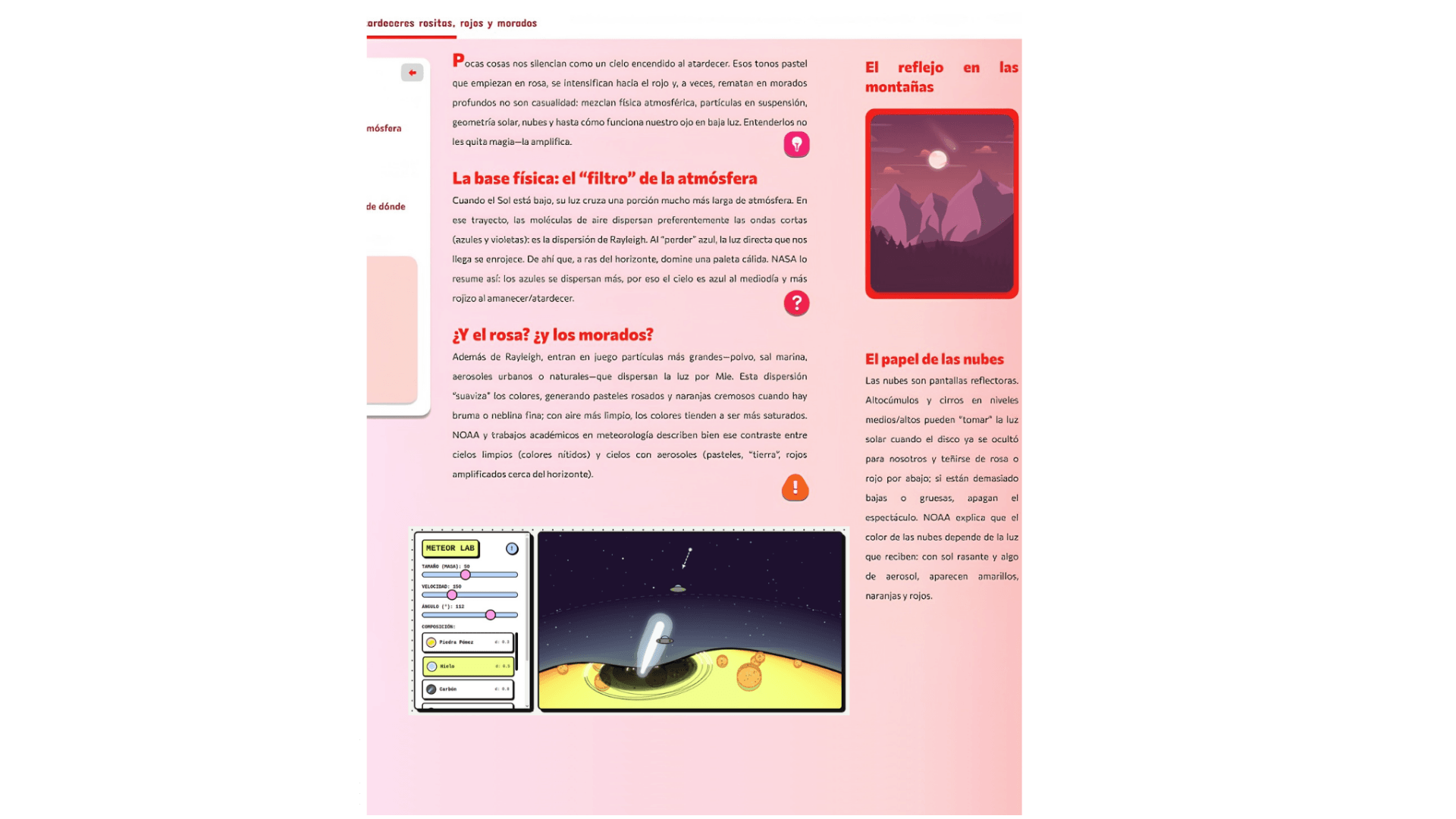Artículos con laboratorios interactivos y juegos
